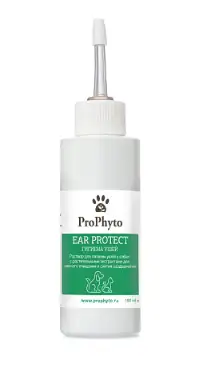 СКИДКА ProPhyto EAR PROTECT раствор для чистки ушей собак и кошек с противовоспалительными свойствами