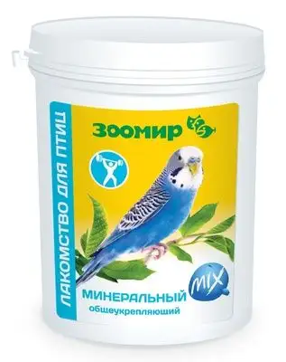Купить ЗООМИР "Минеральный mix" лакомство для птиц, общеукрепляющий