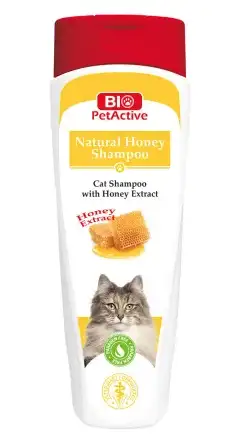 Купить biopetactive шампунь с натуральным медом для кошек