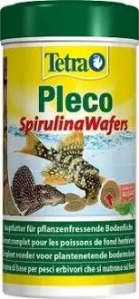 Купить tetra pleco spirulina wafer корм для сомов крупные чипсы