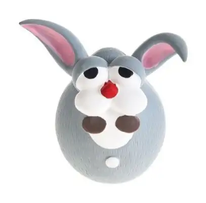 Купить homepet bubble игрушка для собак заяц с пищалкой латекс
