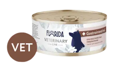 Florida vet Gastrointestinal, консервы для взрослых собак при расстройствах пищеварения