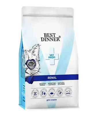 Best Dinner Vet Profi Renal сухой корм для кошек для поддержания функции почек