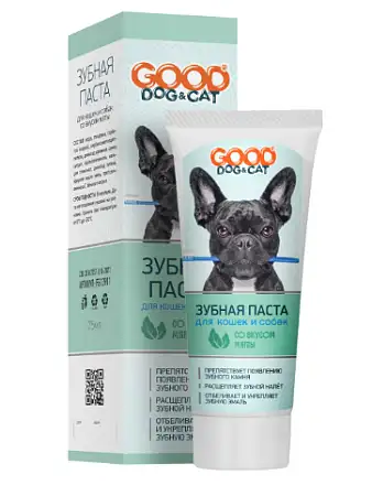 Купить good dog&cat Зубная паста для Кошек и Собак со вкусом мяты