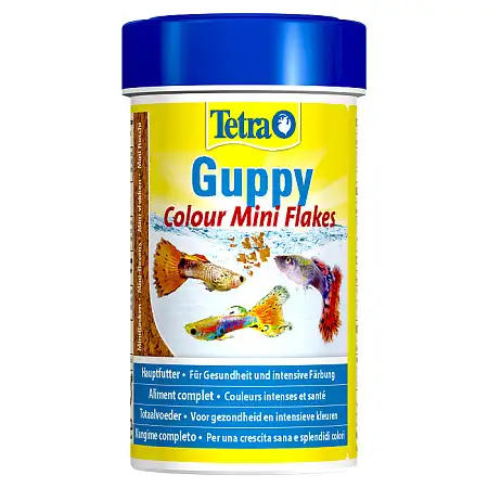 Купить tetraguppy colour корм для гуппи для улучшения окраса