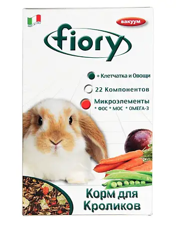 Купить fiory Сухой корм для кроликов karaote