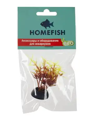 HOMEFISH Кверкус вертикальный растение для аквариума пластиковое с грузом