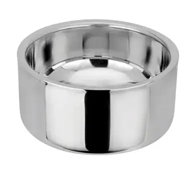 Mr.Kranch Straight Line Bowl миска из нержавеющей стали с нескользящим основанием для собак и кошек
