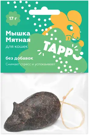 Купить tappi игрушка для кошек мышка из кошачьей мяты