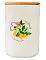 Mr.Kranch Лимоны из Прованса бокс керамический для хранения корма для собак и кошек, белый