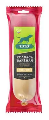 TITBIT Лакомства для взрослых собак колбаса вареная Сливочная
