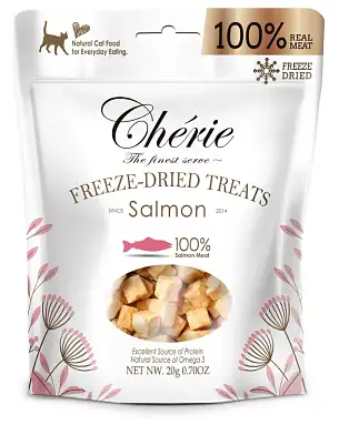 PETTRIC Ллакомства для кошек сублимированный Лосось