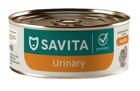 Купить savita vet urinary s/o консервы для взрослых собак при мочекаменной болезни с индейкой
