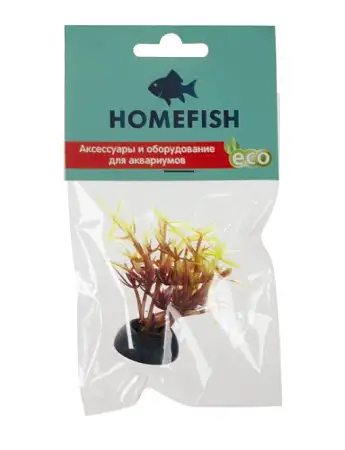 Купить homefish Кверкус вертикальный растение для аквариума пластиковое с грузом