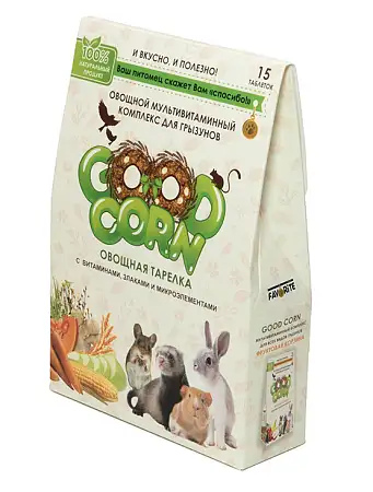 Купить good corn Мультивитаминный Комплекс для грызунов "Овощная тарелка"