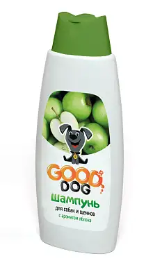 GOOD DOG Шампунь для собак и щенков c ароматом яблока