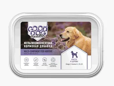 GOOD DOG Health мультикомпонентная кормовая добавка для собак для красоты и здоровья