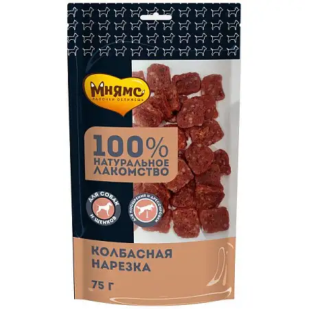 Купить Мнямс лакомство для собак Колбасная нарезка
