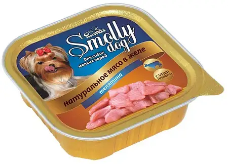 Купить Зоогурман влажный корм для собак «smolly dog» телятина (ламистер)