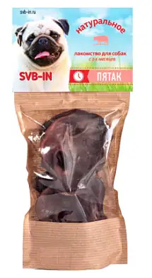 SVB-IN лакомство для взрослых собак всех пород, носы свиные запеченные
