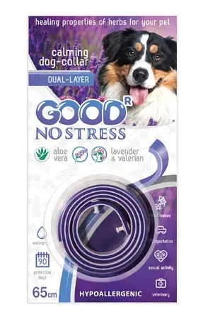 Купить good dog Ошейник успокаивающий no stress для собак 65 см