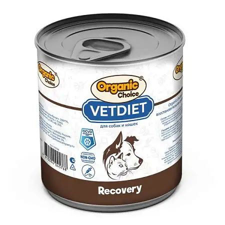 Купить organic Сhoice vet recovery консервы для собак и кошек восстановительная диета