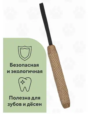 BOW WOW игрушка для собак джутовый круглый игровой рулон натуральный с ручкой