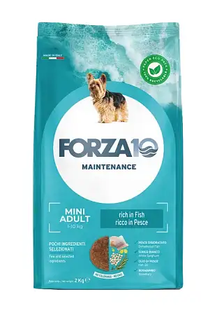 Купить forza10 maintenance adult mini pesce сухой корм для взрослых собак мелких пород, с рыбой