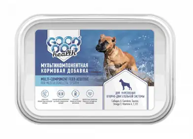 Good Dog Health мультикомпонентная кормовая добавка для собак для укрепления опорно-двигательной системы