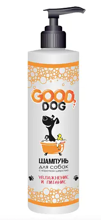 Купить good dog Шампунь для собак с короткой шерстью, увлажнение и питание