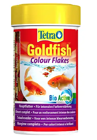 Купить tetragoldfish colour корм для золотых рыб в хлопьях для улучшения окраса